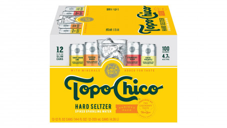 Topo Chico Hard Seltzer Hard Seltzer Variety Pack Latas (12 Oz X 12 Ct)