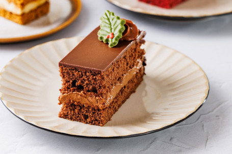 Festive Double Chocolate Slice