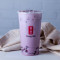 Taro Milk Drink with Red Beans