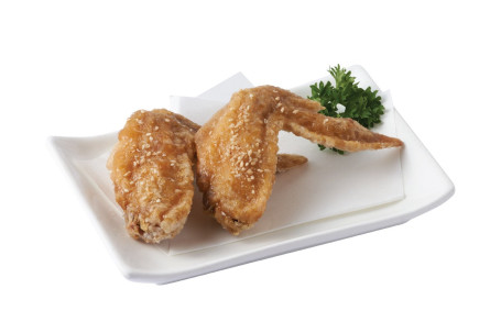 Zhà Jī Yì (2Jiàn Deep-Fried Chicken Wings (2 Pcs