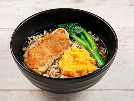 Xiāng Jiān Jī Bā Huá Dàn Gōng Zǐ Miàn Pan Fried Boneless Chicken And Egg Instant Noodle