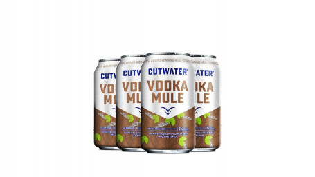 Cutwater Vodka Mule Cans (12 Oz X 4 Ct)