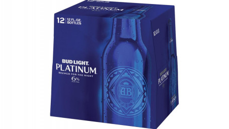 Bud Light Platinum Bottle (12 Oz X 12 Ct)
