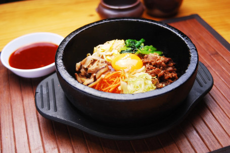 Stone Pot Beef Bibimbap