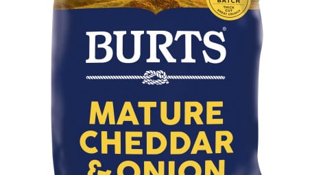 Burts Cheddar Onion Sharing Bag 150G