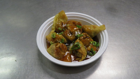 12. Pan Fried Wonton W. Sesame Sauce