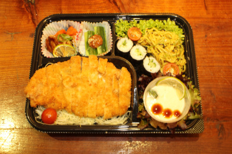 Tonkatsu (Pork) Bento-Miso Soup Not Included