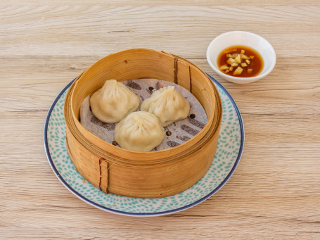 Crab Flavour Xiao Long Bao Xiè Ròu Xiǎo Lóng Bāo （4Pcs)