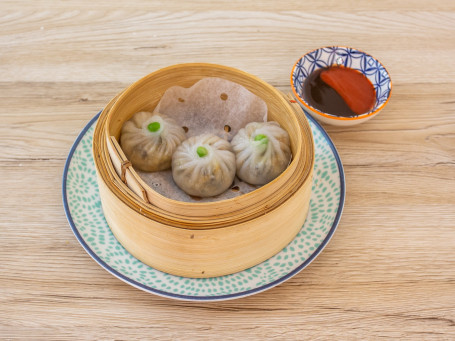 Steam Vegetable Dumplings Shuǐ Jīng Luō Hàn Jiǎo (4Pcs)
