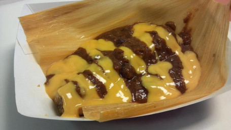 Tamale With Chili Cheese