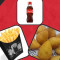 Mini coxinhas batata frita coca 200ml gratis