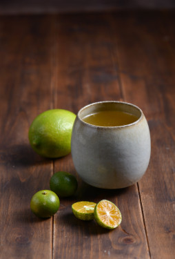 Rè Xiān Jú Níng Méng Hot Kumquat Lemon Tea