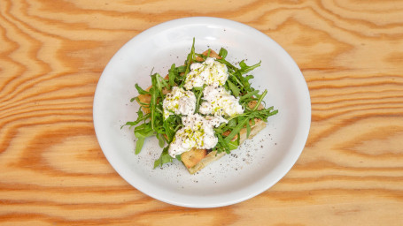 Twice Baked Garlic Bread W/ Burrata