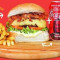 Combo Hambúrguer Bacon+ Fritas+Coca Lata
