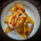 Hot Roast Piri Piri Wedges W/ House Humous Sriracha