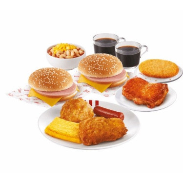 Jīng Xuǎn2-3Rén Zǎo Chén Tào Cān/Buddy Breakfast Combo