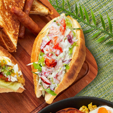 Mentaiko Lobster Baguette Míng Tài Zi Lóng Xiā Bāo Pèi Shǔ Tiáo