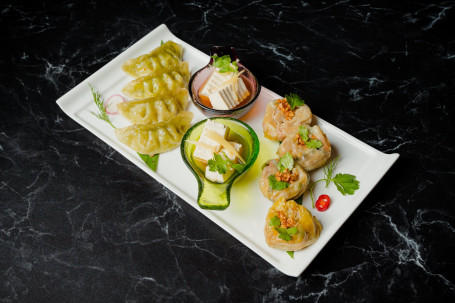 Vegetarian Dim Sum Platter (For 2 People)