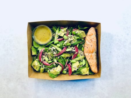 Salmon Superfood Salad Sān Wén Yú Chāo Jí Shā Lǜ