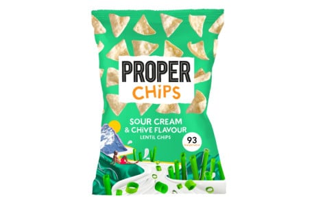 Proper – Sour Cream Chives Lentil Chips (Gf) (Vg)