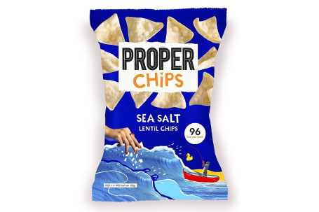 Proper – Sea Salt Lentil Chips (Gf) (Vg)