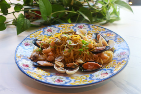 Spaghetti Cacio E Pepe Di Mare