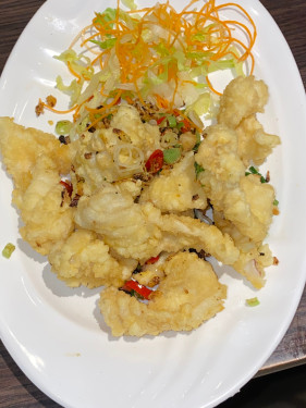 Jiāo Yán Xiān Yóu Salt Pepper Squid (Mild)