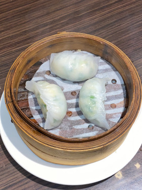 Jiǔ Cài Jiǎo Prawn Chive Dumplings （3）