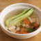 zá cài dòu fǔ tāng Mixed Vegetable Bean Curd Soup (v)