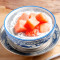 xī guā hēi zhēn zhū lán xiāng zi Basil Seeds in Coconut Milk with Chopped Watermelon