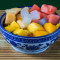 xiān zá guǒ xiān cǎo dòng Grass Jelly with Assorted Fruits