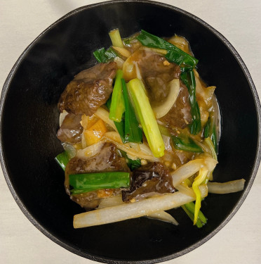 Fillet Of Beef With Ginger Spring Onions Jiāng Cōng Niú Ròu Piàn