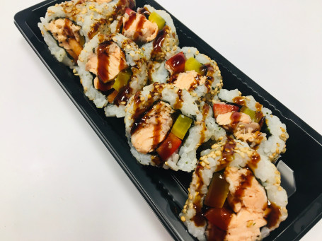 Honey Poached Salmon Roll ハニーサーモンロール