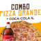 Pizza Grande 8 Fatias Coca Cola Original 1L