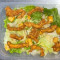 Salada Ceasar Com Tira File Frango Frito