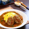 Hàn Bǎo Yǎn Liè Kā Lī Fàn Tào Cān Hamburger Omelet Curry Set