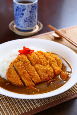 Jí Liè Zhū Bā Kā Lī Fàn Tào Cān Pork Cutlet Curry Set