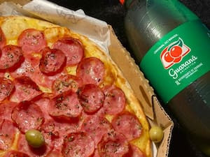 Pizza Calabresa 1 Antártica De 1 Litro