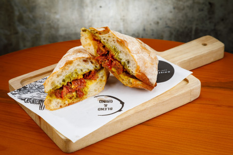 Pesto Sunrise Toastie Qīng Jiàng Rì Shài Duō Shì Sù