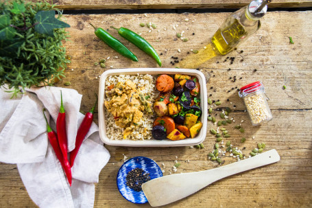 Chicken Curry With Brown Rice