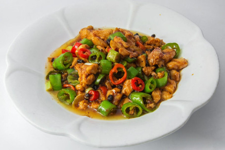 Stir-Fried Chicken With Black Bean And Garlic Liú Yáng Dòu Shì Jī