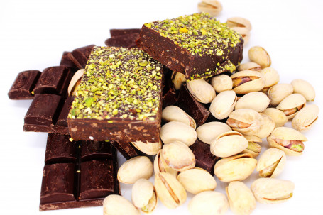 Vegan Gluten Free Pistachio Brownie