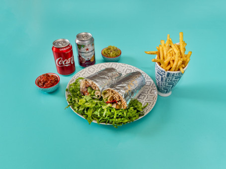 Large Meal Deal For 2 With 2 Drinks Of Your Choice