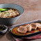 Gǔ Zǎo Huā Diāo Jī Juǎn Pèi: Shǒu Gōng Miàn Traditional Drunken Chicken Roll W/ Hand-Made Noodle Soup