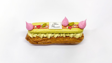 Pistachio And Red Fruit Eclair