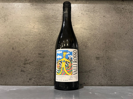 Valli Rosso Valli Unite X Ed Curtis Barbera, Dolcetto Croatina Piedmont (Natural Wine)