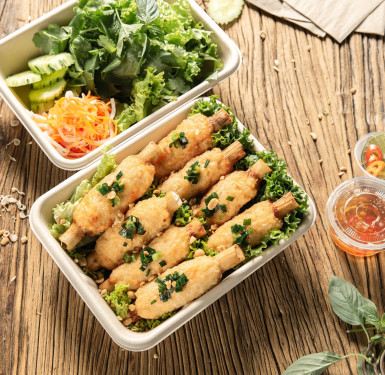 Sugar Cane Prawns (8 Pieces Zhè Xiā (8Jiàn