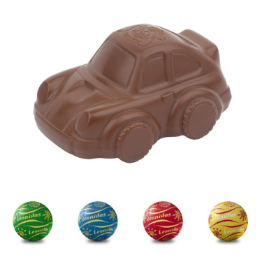 Milk Car Chocolate With 4 Xmas Chocolate Balls