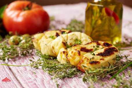 Fried Halloumi (Vegetarian) 4 Pieces