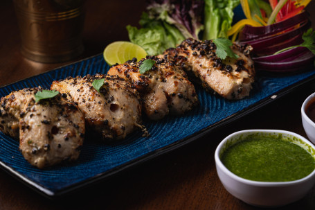 Black Pepper Chicken Tikka Hēi Jiāo Jī Ròu